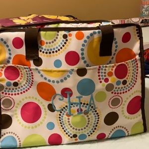 Large Thirty-One insulated tote bag